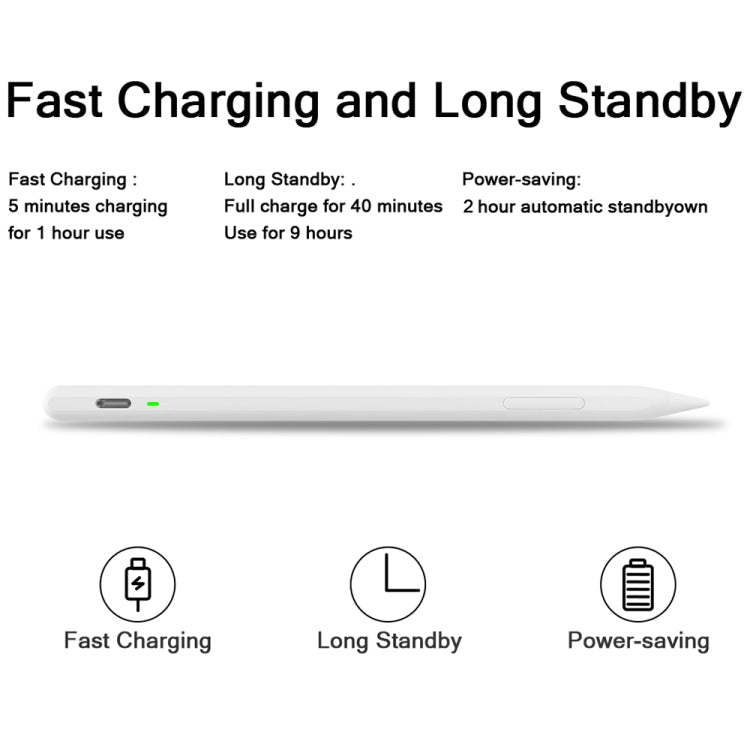 JD56 For iPad 2018- Tablet Bluetooth Active Capacitive Pen, For iPad 2018- Bluetooth