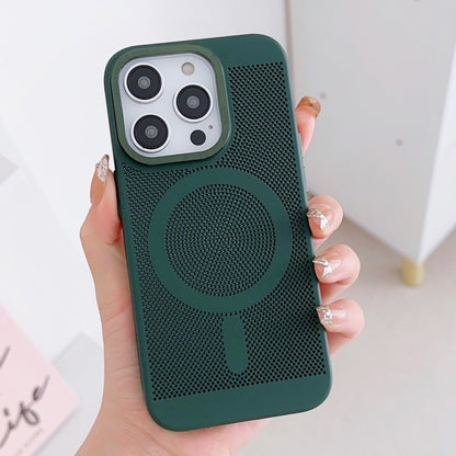Grid Cooling MagSafe Magnetic Phone Case, For iPhone 12, For iPhone 11 Pro Max, For iPhone 11 Pro