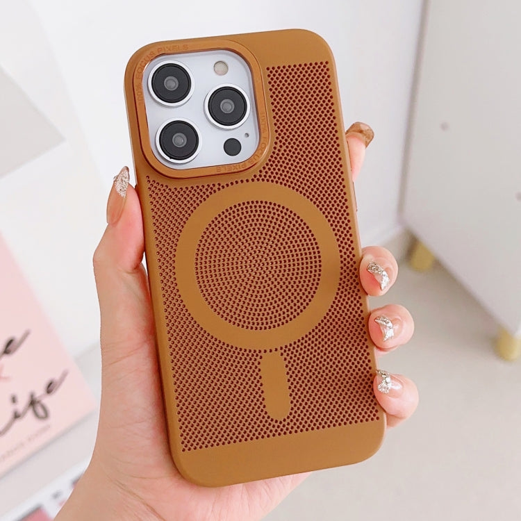 Grid Cooling MagSafe Magnetic Phone Case, For iPhone 12, For iPhone 11 Pro Max, For iPhone 11 Pro