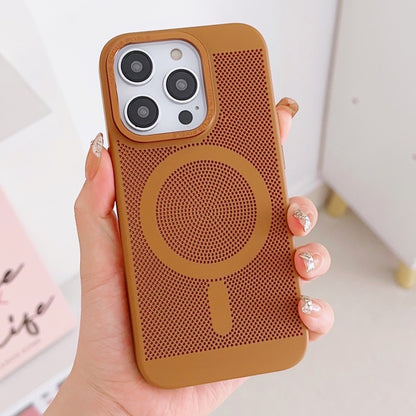 Grid Cooling MagSafe Magnetic Phone Case, For iPhone 11