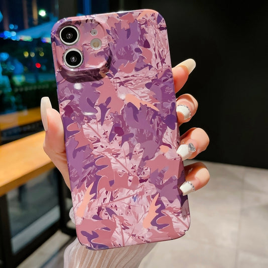Precise Hole Camouflage Pattern PC Phone Case, For iPhone 11, For iPhone 11 Pro, For iPhone X / XS, For iPhone XR, For iPhone XS Max, For iPhone 8 Plus / 7 Plus
