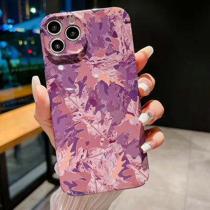 Precise Hole Camouflage Pattern PC Phone Case, For iPhone 11, For iPhone 11 Pro, For iPhone X / XS, For iPhone XR, For iPhone XS Max, For iPhone 8 Plus / 7 Plus