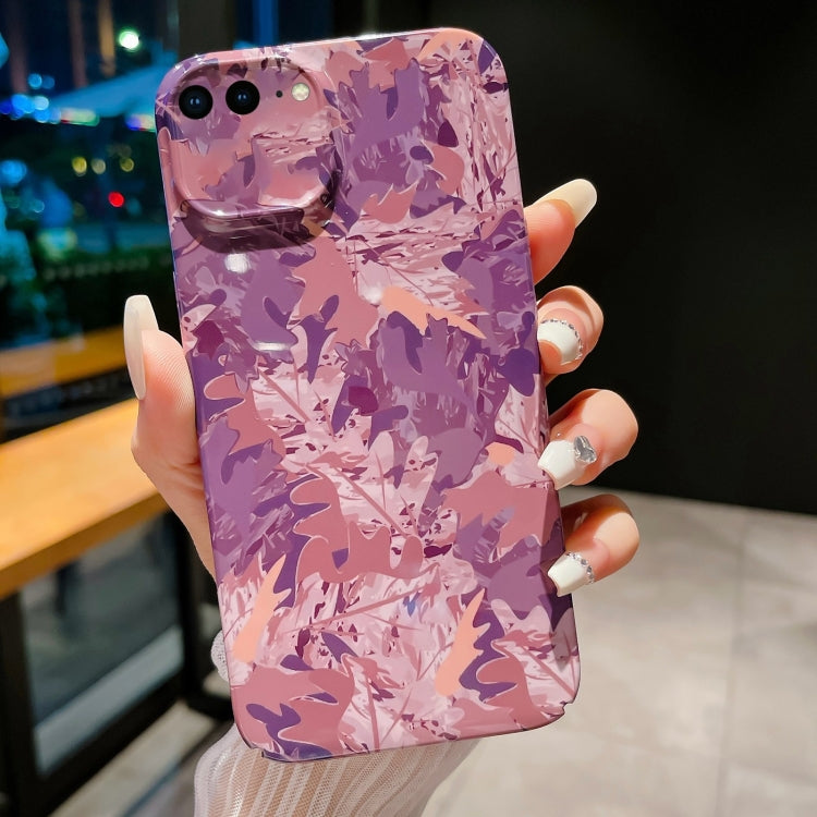 Precise Hole Camouflage Pattern PC Phone Case, For iPhone 11, For iPhone 11 Pro, For iPhone X / XS, For iPhone XR, For iPhone XS Max, For iPhone 8 Plus / 7 Plus