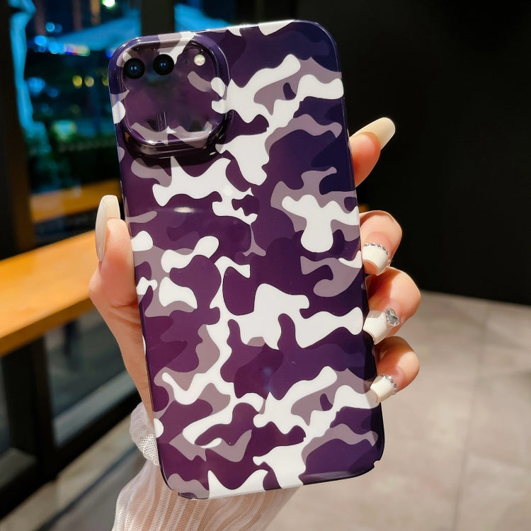 Precise Hole Camouflage Pattern PC Phone Case, For iPhone 11, For iPhone 11 Pro, For iPhone X / XS, For iPhone XR, For iPhone XS Max, For iPhone 8 Plus / 7 Plus