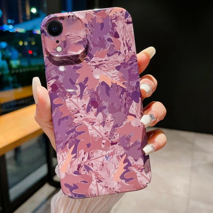 Precise Hole Camouflage Pattern PC Phone Case, For iPhone 11, For iPhone 11 Pro, For iPhone X / XS, For iPhone XR, For iPhone XS Max, For iPhone 8 Plus / 7 Plus