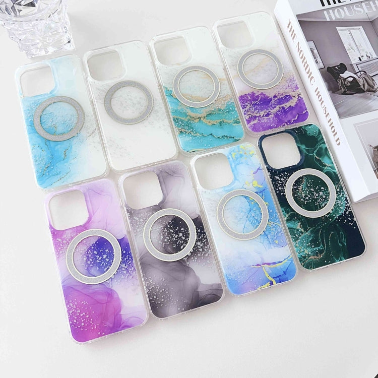 Dual-side IMD Marble Magsafe Phone Case, For iPhone 12 Pro