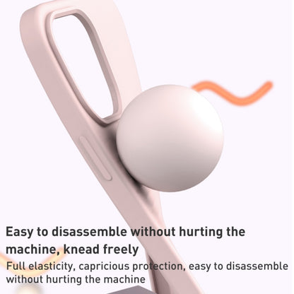 Liquid Silicone MagSafe Phone Case, For iPhone 13