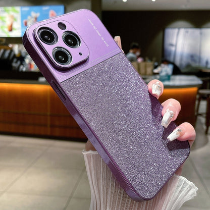 Metallic Glitter Powder Shockproof Phone Case, For iPhone 12 Pro, For iPhone 11 Pro Max, For iPhone 11