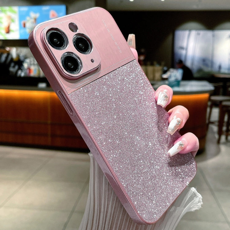Metallic Glitter Powder Shockproof Phone Case, For iPhone 12 Pro, For iPhone 11 Pro Max, For iPhone 11