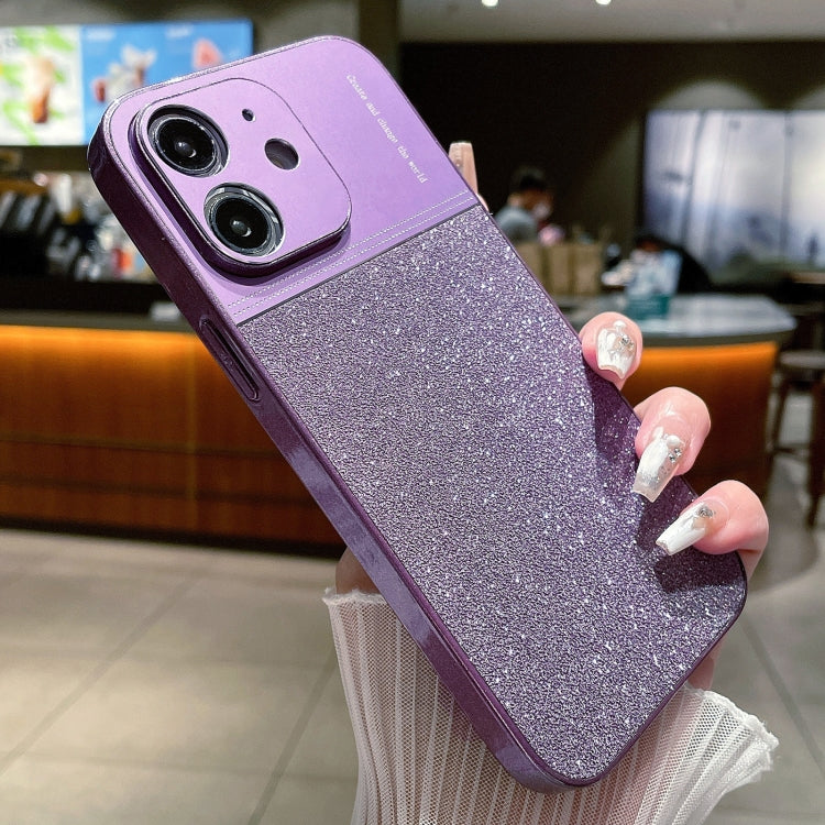 Metallic Glitter Powder Shockproof Phone Case, For iPhone 12 Pro, For iPhone 11 Pro Max, For iPhone 11