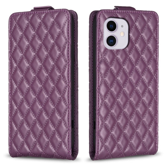 Diamond Lattice Vertical Flip Leather Phone Case, For iPhone 12 / 12 Pro, For iPhone 12 Pro Max, For iPhone 11 Pro Max, For iPhone 11, For iPhone 11 Pro, For iPhone X / XS, For iPhone XR, For iPhone XS Max