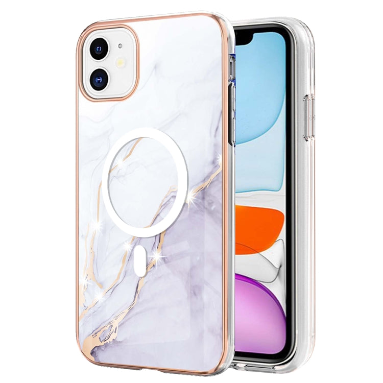 Marble Pattern Dual-side IMD Magsafe TPU Phone Case, For iPhone 12 / 12 Pro, For iPhone 12 Pro Max, For iPhone 11 Pro Max, For iPhone 11, For iPhone 11 Pro