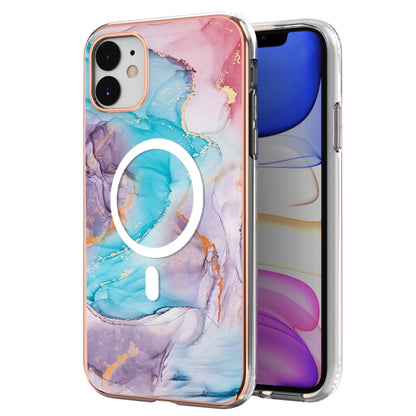 Marble Pattern Dual-side IMD Magsafe TPU Phone Case, For iPhone 12 / 12 Pro, For iPhone 12 Pro Max, For iPhone 11 Pro Max, For iPhone 11, For iPhone 11 Pro