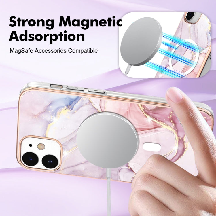 Marble Pattern Dual-side IMD Magsafe TPU Phone Case, For iPhone 12 / 12 Pro, For iPhone 12 Pro Max, For iPhone 11 Pro Max, For iPhone 11, For iPhone 11 Pro
