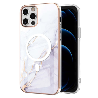 Marble Pattern Dual-side IMD Magsafe TPU Phone Case, For iPhone 12 / 12 Pro, For iPhone 12 Pro Max, For iPhone 11 Pro Max, For iPhone 11, For iPhone 11 Pro
