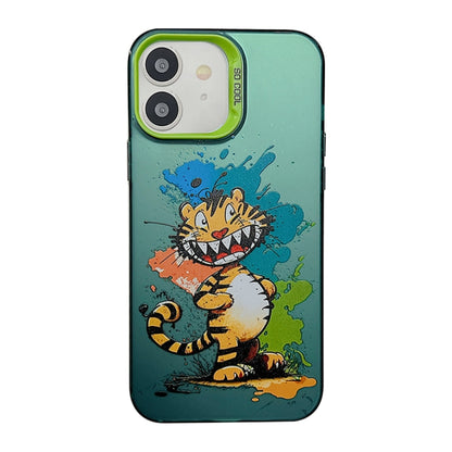 Cute Animal Pattern Series PC + TPU Phone Case, For iPhone 12 Pro, For iPhone 11