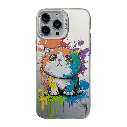 Cute Animal Pattern Series PC + TPU Phone Case, For iPhone 12 Pro, For iPhone 11