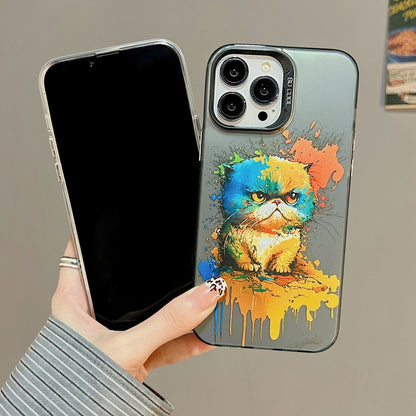 Cute Animal Pattern Series PC + TPU Phone Case, For iPhone 12 Pro, For iPhone 11