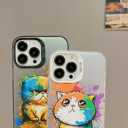 Cute Animal Pattern Series PC + TPU Phone Case, For iPhone 12 Pro, For iPhone 11