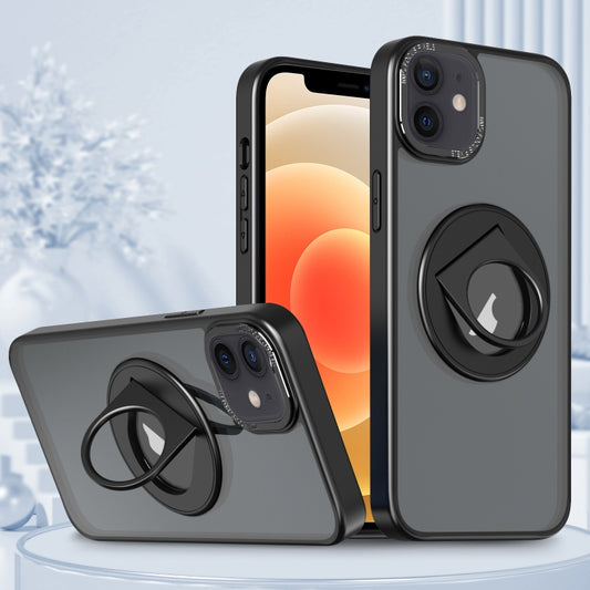 Rotating Ring Magnetic Holder Phone Case, For iPhone 12 / 12 Pro, For iPhone 12 Pro Max, For iPhone 11 Pro Max, For iPhone 11, For iPhone 11 Pro, For iPhone XS / X, For iPhone XR, For iPhone XS Max, For iPhone 8 Plus / 7 Plus