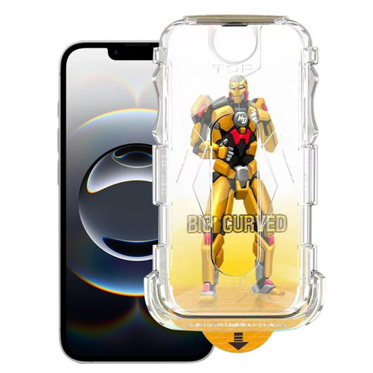 Easy Install Dust-proof Armor Tempered Glass Film, For iPhone 17e / 16e, For iPhone 17 Pro Max, For iPhone 17 Pro, For iPhone 17, For iPhone Air, For iPhone 16 Pro Max, For iPhone 16 Pro, For iPhone 16 Plus, For iPhone 16, For iPhone 15 Pro Max        ...