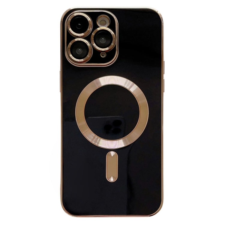 Magsafe Plating TPU Phone Case with Lens Film, For iPhone 13 Pro, For iPhone 13, For iPhone 12, For iPhone 12 Pro Max, For iPhone 12 Pro, For iPhone 11 Pro Max, For iPhone 11