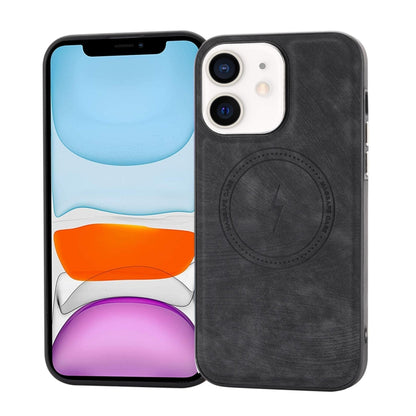 Side PU Hybrid TPU Magsafe Phone Case, For iPhone 11, For iPhone 11 Pro, For iPhone XR, For iPhone XS Max, For iPhone XS /X, For iPhone 8 Plus / 7 Plus