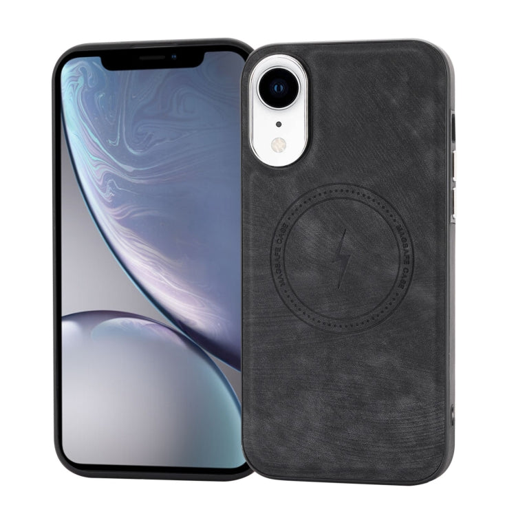 Side PU Hybrid TPU Magsafe Phone Case, For iPhone 11, For iPhone 11 Pro, For iPhone XR, For iPhone XS Max, For iPhone XS /X, For iPhone 8 Plus / 7 Plus