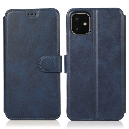 Calf Texture Magnetic Buckle Horizontal Flip Leather Case with Holder & Card Slots & Wallet & Photo Frame, For iPhone 12 / 12 Pro