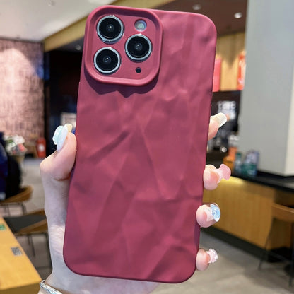 Frosted Wrinkles Texture TPU Phone Case, For iPhone 11, For iPhone 11 Pro, For iPhone X / XS, For iPhone XR, For iPhone XS Max, For iPhone 7 Plus / 8 Plus