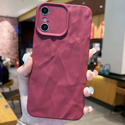 Frosted Wrinkles Texture TPU Phone Case, For iPhone 11, For iPhone 11 Pro, For iPhone X / XS, For iPhone XR, For iPhone XS Max, For iPhone 7 Plus / 8 Plus