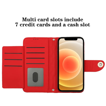 Rhombic Texture Flip Leather Phone Case with Lanyard, For iPhone 11, For iPhone 11 Pro, For iPhone XS / X, For iPhone XR, For iPhone XS Max, For iPhone 8 Plus / 7 Plus / 6s Plus