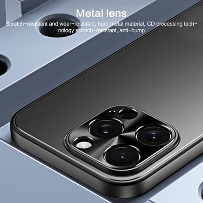 R-JUST RJ-61 Electroplating Frosted TPU + PC Phone Case, For iPhone 12 Pro