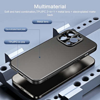 R-JUST RJ-61 Electroplating Frosted TPU + PC Phone Case, For iPhone 12 Pro