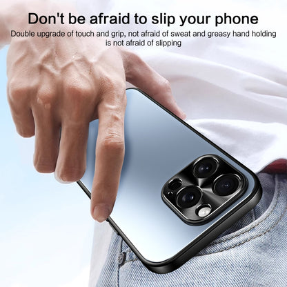 R-JUST RJ-61 Electroplating Frosted TPU + PC Phone Case, For iPhone 12 Pro