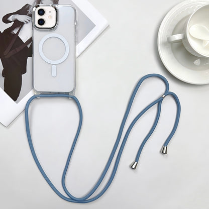 MagSafe Magnetic PC + TPU Phone Case with Lanyard, For iPhone 12, For iPhone 12 Pro Max, For iPhone 12 Pro, For iPhone 11 Pro Max, For iPhone 11