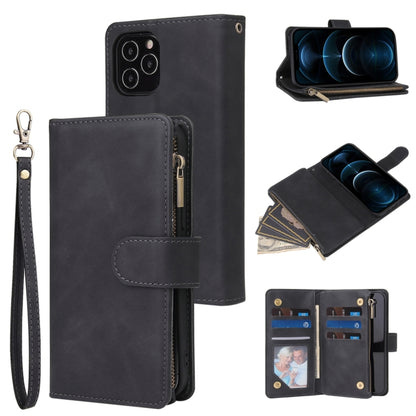 Multifunctional Retro Frosted Horizontal Flip Leather Case with Card Slot & Holder & Zipper Wallet & Photo Frame & Lanyard, For iPhone 12 Pro Max, For iPhone 12 / 12 Pro, For iPhone 12 mini, For Samsung Galaxy A11, For Samsung Galaxy A21s              ...