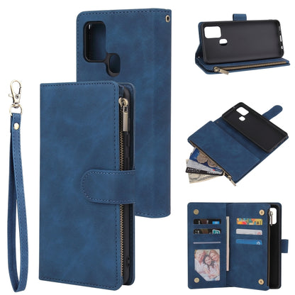 Multifunctional Retro Frosted Horizontal Flip Leather Case with Card Slot & Holder & Zipper Wallet & Photo Frame & Lanyard, For iPhone 12 Pro Max, For iPhone 12 / 12 Pro, For iPhone 12 mini, For Samsung Galaxy A11, For Samsung Galaxy A21s              ...