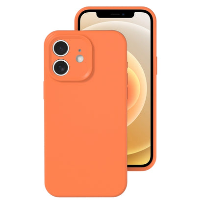 Precise Hole Liquid Silicone Jelly Color Full Coverage Phone Case, For iPhone 12