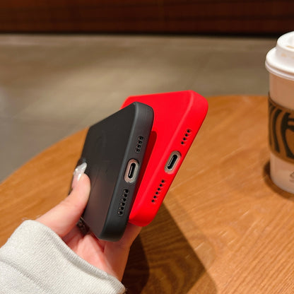 Solid Color Liquid Silicone MagSafe Magnetic Phone Case, For iPhone 11, For iPhone 11 Pro