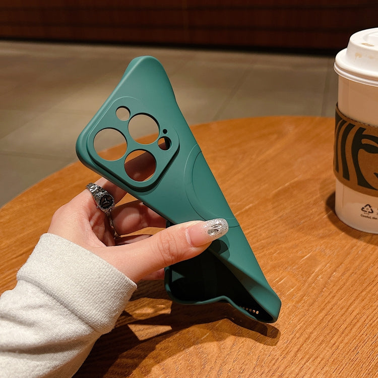 Solid Color Liquid Silicone MagSafe Magnetic Phone Case, For iPhone 11, For iPhone 11 Pro