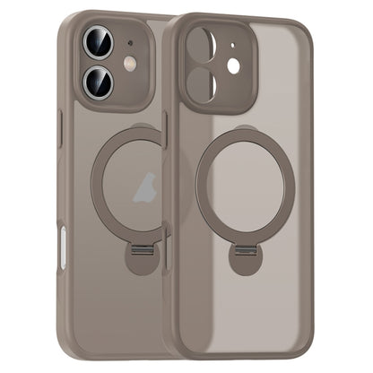 Matte Texture 360 Degree Rotary Tone Holder MagSafe Phone Case, For iPhone 12, For iPhone 12 Pro Max, For iPhone 12 Pro, For iPhone 11