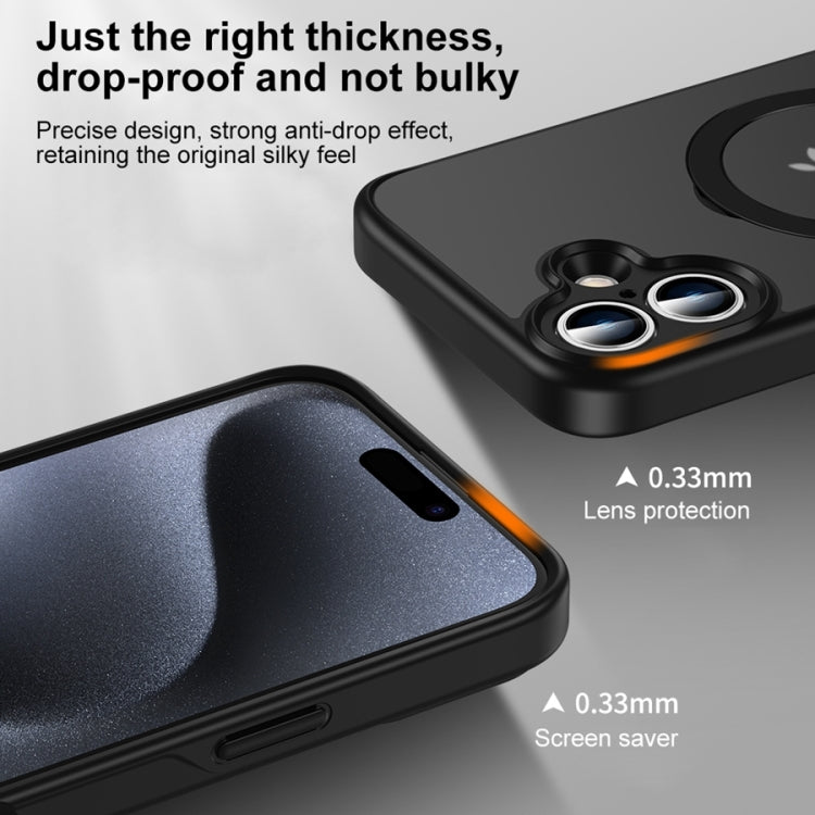 Matte Texture 360 Degree Rotary Tone Holder MagSafe Phone Case, For iPhone 12, For iPhone 12 Pro Max, For iPhone 12 Pro, For iPhone 11