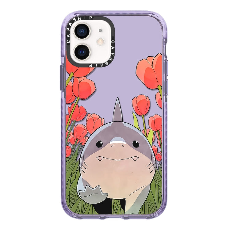 Simple Illustration Pattern Full Coverage Phone Case, For iPhone 11