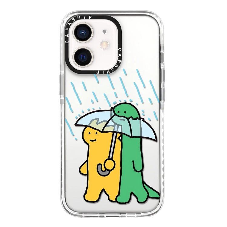 Simple Illustration Pattern Full Coverage Phone Case, For iPhone 11