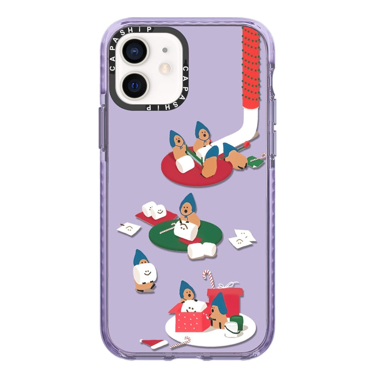 Simple Illustration Pattern Full Coverage Phone Case, For iPhone 11
