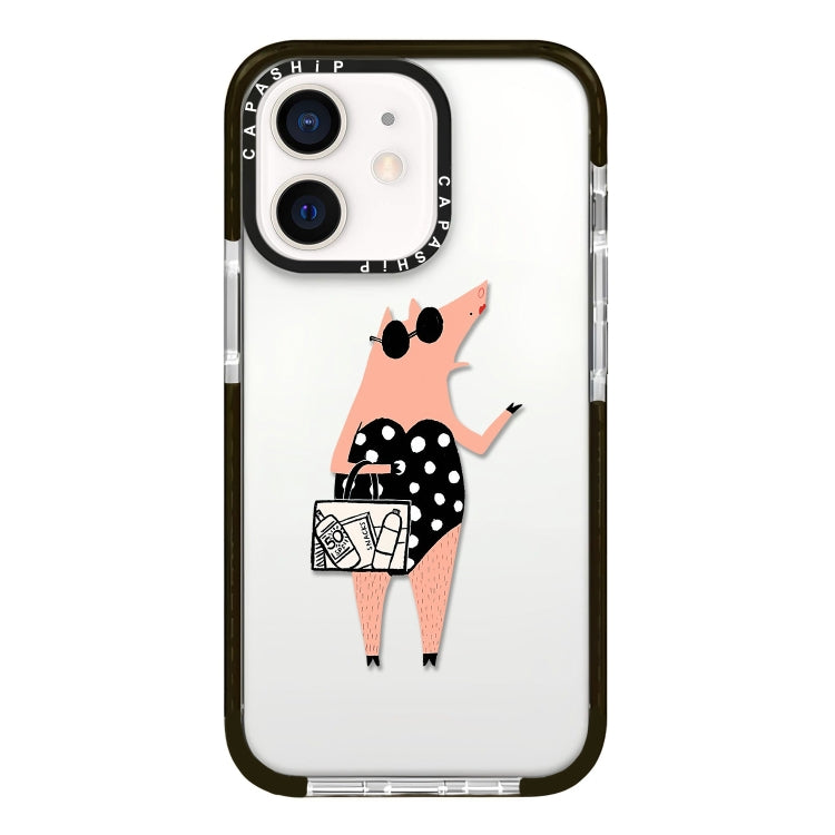 Simple Illustration Pattern Full Coverage Phone Case, For iPhone 11