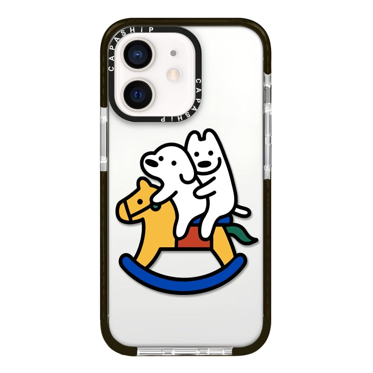 Simple Illustration Pattern Full Coverage Phone Case, For iPhone 12