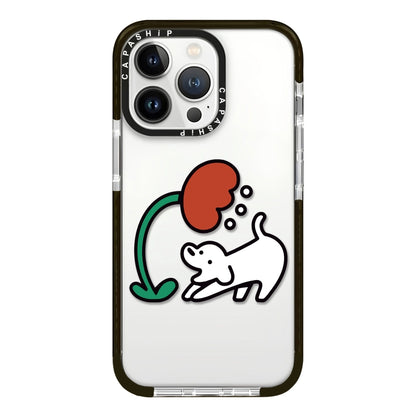 Simple Illustration Pattern Full Coverage Phone Case, For iPhone 12 Pro