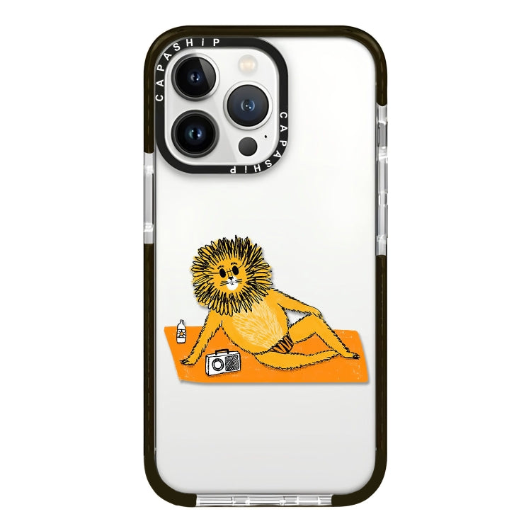 Simple Illustration Pattern Full Coverage Phone Case, For iPhone 12 Pro